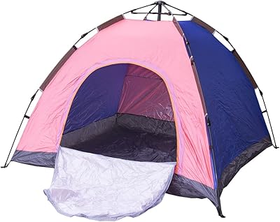 Camping tent for 3-4 people, automatic tent easy to open immediately, different colors.. DIAYTAR NIGERIA: Where shopping dreams come true with budget-friendly prices and nationwide shipping.
