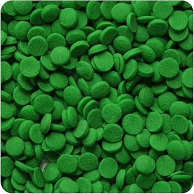 Confetti in sugar - Round - Dark green (100).. DIAYTAR NIGERIA: Where every Nigerian finds affordable products delivered within the week.