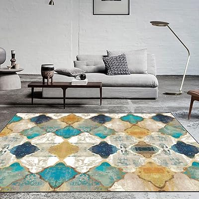Large classic soft ground carpet soft to the touch, large Moroccan floor mat with geometric print for living room and bedroom (rectangular, 200 x 300 cm).. Experience hassle-free shopping with DIAYTAR NIGERIA's user-friendly platform and prompt delivery service.