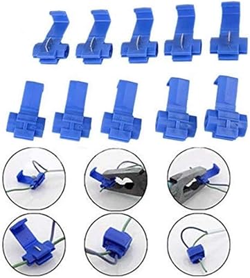 Royal Apex Quick Plug electrical wire connectors, mini welding 0.75-2.5 mm2/AWG 14 to 18 (blue).. Shop without compromise at DIAYTAR NIGERIA, where quality, affordability, and quick delivery coexist.