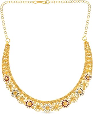 22 carat gold necklace (916) and malabar diamonds, model NK0896457_y_12, or.. Your budget-friendly online marketplace, DIAYTAR NIGERIA delivers a world of products in just 5-8 days.