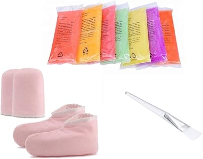 Paraffin wax kit (aloe vera) - 1 pair of sponge fabric gloves, 1 pair of sponge fabric shoes, 1 piece of paraffin wax and an applicator brush of wax wax.. Enjoy the simplicity of shopping with DIAYTAR NIGERIA, offering vast choices delivered in just 5-8 days.