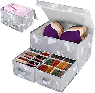 U-Home Drawer organizer for underwear and wardrobe socks storage box with cover.. Looking for trendy fashion, home essentials, or electronics? DIAYTAR Nigeria has it all and delivers within days, not weeks.