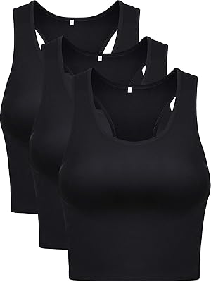 Boao 4 pieces tank top sports for women together 2.. DIAYTAR NIGERIA connects you with thousands of products at competitive prices, delivered within a week.