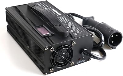 Lead battery charger 48V 15A, 48V golf cart battery charger (lead-acid), 15A smart charger with 3-pin round charger intake, for loading golf and electric bicycle battery... Your ideal shopping companion, DIAYTAR NIGERIA offers unmatched variety with delivery within a week.