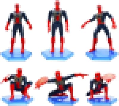 Best Zy Spiderman Cake Topper Party supplies figurine Spiderman Cake Topper Minifigure Kit Super Heroes Children Birthday Festival Decoration Together, 6pcs.. Experience retail satisfaction with DIAYTAR NIGERIA's comprehensive platform and prompt shipping service.