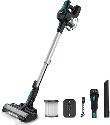 INSE wireless vacuum cleaner, 6 in 1 broom vacuum cleaner with powerful suction of 25 kpa, rechargeable vacuum cleaner with 2,500 m ah battery, autonomy up to 45 minutes, vacuum cleaner for animal hair, carpets and hard floors, house-S610.. Experience DIAYTAR NIGERIA, where extensive product variety meets pocket-friendly prices and reliable delivery.
