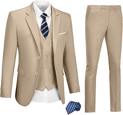 Men's costumes 3 -piece two buttons fitted cuttings Formal costumes of balzer jacket pants with tie with tie.. Shop millions of products across categories on DIAYTAR Nigeria — delivered right to your door.