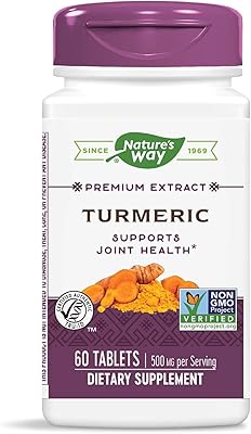 Turmeric extract Nature's Way 500 mg, 60 tablets.. Discover thousands of products on DIAYTAR Nigeria with delivery between 5 to 8 days across the country.