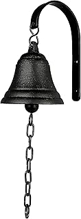 Ancient Deconor Dinner Bell Entrance door doorbell, exterior decoration to hang or interior decoration for ancient farm wall and door, black, black.. From checkout to your doorstep in less than a week — DIAYTAR Nigeria.