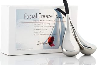 Refreshing surgical wand for the face, in stainless steel, natural vegetable therapy, for massage of the face, neck and eyes, anti-aging, anti-aging.. DIAYTAR NIGERIA: Where every shopping need is met with affordable prices and timely delivery.