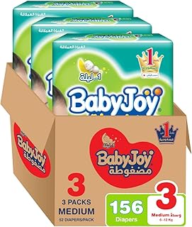 Compressed diapers Diamond Pad Babyjoy, Jumbo package, size M 3, 156 units, 6 to 12 kg.. Your shopping aspirations fulfilled at DIAYTAR NIGERIA with competitive prices and reliable delivery.