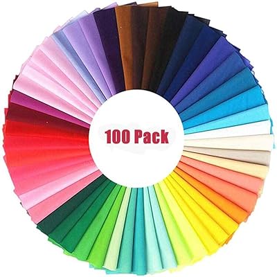 Beiabang 100 pieces Cotton fabric package Fabric Multicolor Patchwork Patchwork Packages Square cotton fabric mixed seam packets, 50 colors (4x4 inch).. Transform your online shopping experience with DIAYTAR NIGERIA's affordable and diverse marketplace.