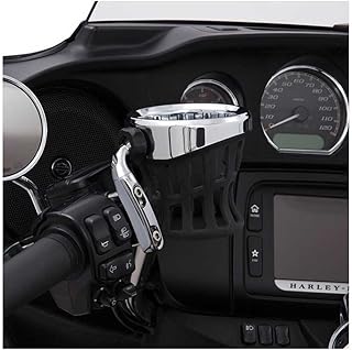Siro 50410 chrome cup holder for Harley-Davidson models, one size.. Need it fast? Need it cheap? Choose DIAYTAR Nigeria.