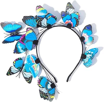 Bibi butterfly hat butterfly banger bohemian hoop to hair for wedding festival.. Discover endless possibilities with DIAYTAR NIGERIA's comprehensive catalog and reliable delivery service.