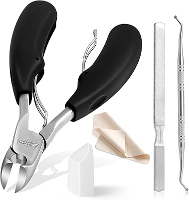 Professional embodied agarls for men and elderly people, pedicure scissors and nail cutters, ultra-sharp curved razor with ABS handle (black).. Find everything you need at prices you'll love with DIAYTAR NIGERIA's comprehensive e-commerce platform.