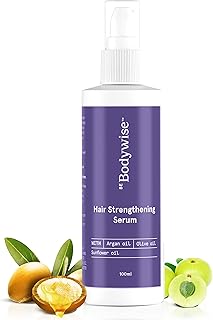 Bodywise B fortifying serum for hair reduces frizz and adds a natural shine, nourishes and strengthens hair, 100 ml.. Affordable luxury and fast service — only on DIAYTAR Nigeria.