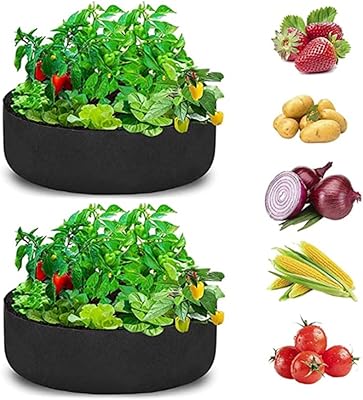 Alykdon plant cultivation bags of 50 gallons, pack of 2 bags of vegetable cultivation, large bags of cultivation in durable non -woven fabric for plants, flowers and outdoor fruits (black, 36 "x 12").. Nigeria's fastest-growing e-commerce site offers unbeatable prices and delivery within 8 days.