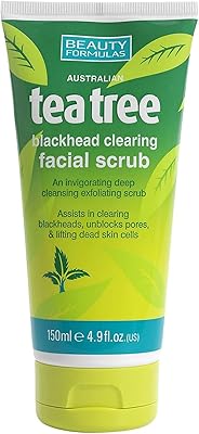 Exfoliating face to the beauty formlas tea tree, 150 ml, white.. Shop smarter, not harder with DIAYTAR NIGERIA - thousands of products at your fingertips with affordable delivery.