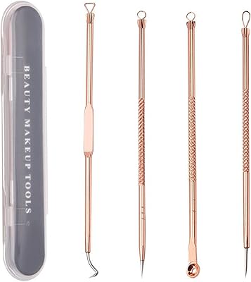 Set of black dots removal tools black acne extraction tool in steel.. Shop efficiently with DIAYTAR NIGERIA, offering thousands of products at unbeatable prices delivered promptly.