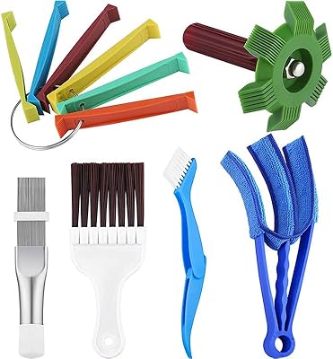 Set of 6 air conditioner fins 1 blue fabric brush.. DIAYTAR NIGERIA transforms online retail with our affordable platform and dependable shipping service.