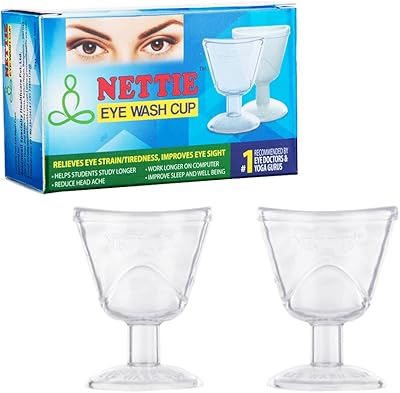 Simmons Neti eye washing cup - Package of 2 (transparent).. Discover endless possibilities with DIAYTAR NIGERIA's vast e-commerce selection and budget-friendly delivery.