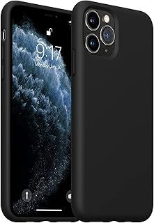 MINCE SILICONE SILICONE COLLECE Flexible zobitek for iPhone 11 Pro Max, Wandering rubber protective shell with matt finish and soft microfiber lining (iPhone 11 pro max, black).. Transform how you shop with DIAYTAR NIGERIA's vast selection and budget-friendly delivery options.