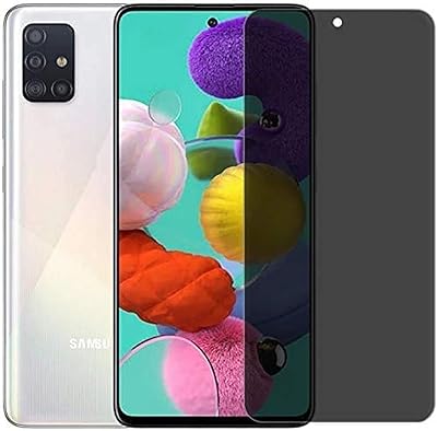 Hutrush anti -reflective screen protector for Samsung Galaxy A51 / A51 5G [3D Touch] [Compatible with shell] without bubbles.. DIAYTAR NIGERIA revolutionizes online shopping with competitive prices and reliable 5-8 day delivery.