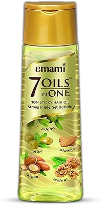 Amami 7 oils in a hair oil, not sticky, strong inside and outside 300 ml.. DIAYTAR NIGERIA promises affordability and variety with every purchase, delivered in 5-8 days.