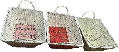 Rectangular storage basket Design Eid Mubarak, Ramadan decorations storage basket, Ramadan Mubarak basket, lot of 3.. DIAYTAR NIGERIA: Empowering Nigerians with access to affordable products and reliable 5-8 day delivery.