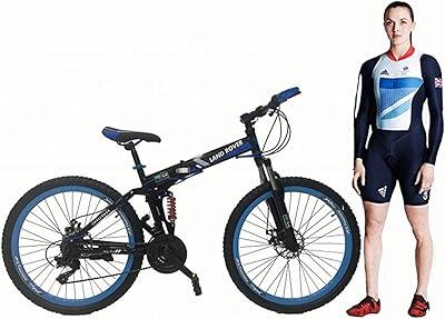 Folding bike Land Rover Mountain 26 inch for adults, 26, blue.. DIAYTAR NIGERIA: Where quality meets affordability, with thousands of products delivered in less than 8 days.