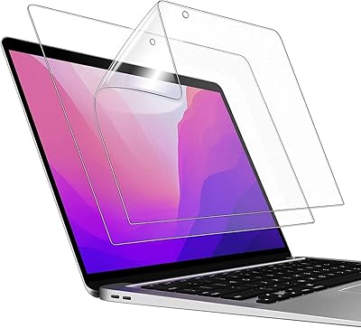 Screen protector for MacBook Pro 13 inch (2016-2022, M1 / ​​M2) / MacBook Air 13 inch (2018-2020, M1), Mate layer, Digital Anti-Pamps, 4 pieces.. Your ideal shopping companion, DIAYTAR NIGERIA offers unmatched variety with delivery within a week.