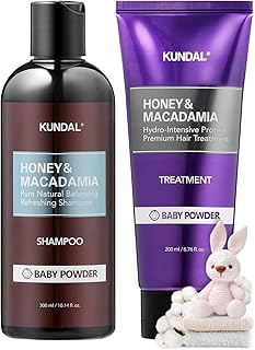 Kundal together shampoo and conditioner to repair dry and damaged hair with argan oil and baby powder, sulphate without parabens, 16.5 Liquid ounces x 2.. DIAYTAR NIGERIA makes quality accessible with our affordable prices and dependable delivery service.