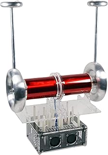 Pehub Tesla Coil DIY Musical, Tesla coil kit, model of experimentation with music reading function, it is small, beautiful and easy to display, model of experimentation for teaching of lightning sciences li without space.. Make every purchase count with DIAYTAR Nigeria — shop smart, shop fast.
