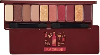 Palette of eyeshadows House PlayyS Wine Party, 10 g - 10 colors.. DIAYTAR NIGERIA: Making quality accessible to all Nigerians with affordable prices and quick delivery.
