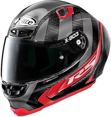 Nolan X -803 RS 56 Ultra Carbon - black/red motorcycle helmet (size m).. Your complete shopping solution, DIAYTAR NIGERIA delivers variety and value within the week.