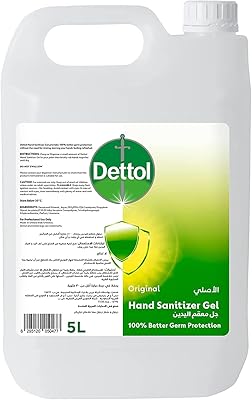 Disinfectant for the hands Dettol Original 100 % better protection against germs and personal hygiene. 5 L.. DIAYTAR NIGERIA: Where affordable shopping meets reliable nationwide delivery in less than a week.