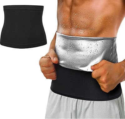 Slimming belt for men, weight loss, sauna, without neoprene (size: l-xl), black, xl.. DIAYTAR NIGERIA: Bringing affordable shopping solutions with a diverse product catalog delivered nationwide.
