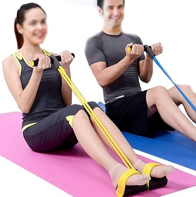 Standing resistance strip of stretch bodybuilding exercise belt with elastic traction rope for exercises.. Navigate countless options with DIAYTAR NIGERIA's comprehensive marketplace and budget-friendly shipping.