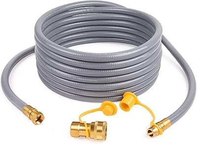 GasPro natural gas hose of 3-8 "interior diameter low pressure LPG hose with connection.. Shop confidently with DIAYTAR NIGERIA, offering affordable prices and reliable delivery within a week.