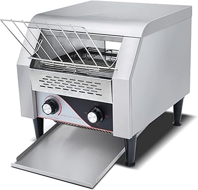 Grill with a commercial conveyor, stainless stainless steel of 2,200 W, double heating tubes, 300 rooms per hour, toaster, for restaurant at home.. From fashion to electronics, DIAYTAR Nigeria brings it all to your doorstep — fast, easy, and affordable.