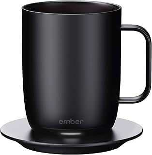 Intelligent temperature control cup, capacity of 11 oz, autonomy of 1 hour, black - heating coffee cup with control by application.. DIAYTAR NIGERIA brings affordable products to every doorstep with our reliable 5-8 day shipping.