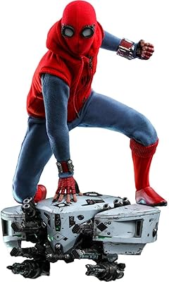 Hot Toys 1: 6 Homemade Spider-Man costume edition.. DIAYTAR NIGERIA: Your affordable gateway to thousands of products delivered within a week.