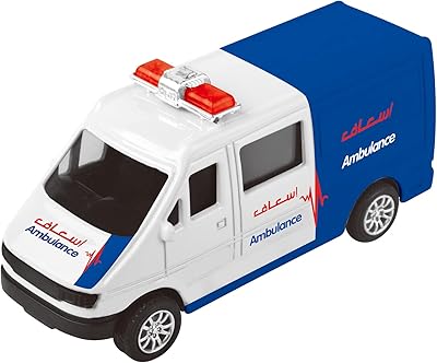 PJ Power Joy From Frow 1/43 Dubai Ambulance Molded, Multicolored, CRD114.. Your one-click solution to affordable shopping, DIAYTAR NIGERIA delivers quality products nationwide.
