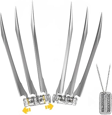 DMR plastic claws, wolf claws for adults, 1 pair, set of 2.. DIAYTAR NIGERIA delivers what you want at prices you'll love, all within 5-8 days nationwide.