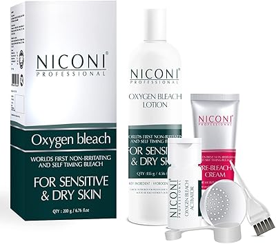 Niconi bleach with oxygen for sensitive and dry skin | bleach to whiten the skin and eliminate the tanning of the body | bleach for the face for women and men - 200 g.. Experience the future of shopping with DIAYTAR NIGERIA's extensive selection delivered in just 5-8 days.
