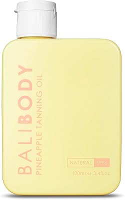 Bali Body SPF6 pineapple oil | Enriched with pineapple extract and coconut oil to give your skin a deep and tanned radiance while firming the skin and repairing the irregular complexion | 100 ml/3.4 FL OZ.. DIAYTAR NIGERIA: Your partner in affordable e-commerce with dependable delivery across Nigeria.