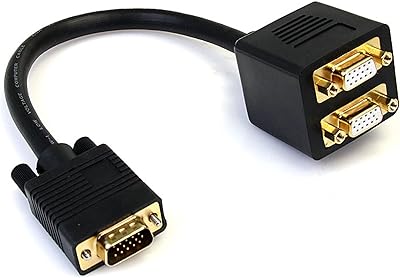 Startech.com VGA cable to 1 -foot distributor - Double M/F Video Monitor (VGASPL1V) Black.. Your comprehensive marketplace awaits at DIAYTAR NIGERIA with affordable prices and reliable delivery times.