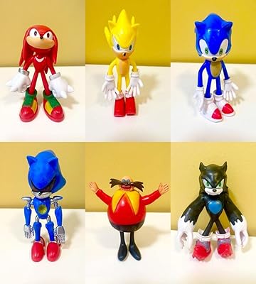 Shokah® 6 Pieces Sonic Action Figure Toy, Mini Sega Video Game Figure Toy for the house, the car, the office, Sonic Hedgehog Decoration Toys.. DIAYTAR NIGERIA transforms desires into deliveries with our affordable prices and dependable shipping.