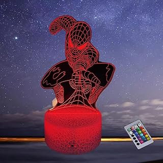 LED 3D pasteif lightning, LED light 3D illusion for children, 16 changing colors and remote control for boys and girls.. Shop without limits at DIAYTAR NIGERIA and receive your purchases at budget prices within the week.